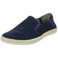 clarks bota step mens slip ons shoes in blue