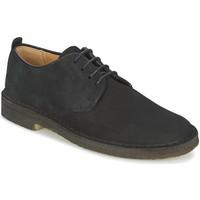 clarks desert london mens casual shoes in black