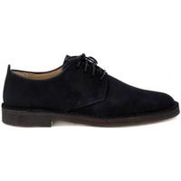 clarks desert london black mens shoes trainers in black