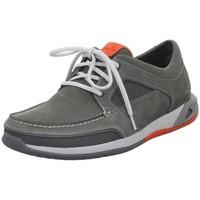 clarks ormand sail mens shoes trainers in grey