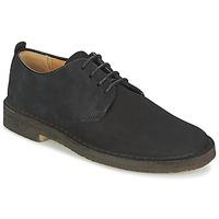 clarks desert london mens casual shoes in black