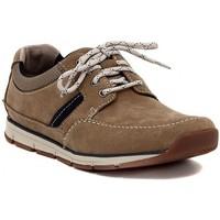 Clarks BEACHMONT EDGE TAUPE men\'s Shoes (Trainers) in multicolour