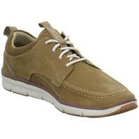 clarks orson bay mens shoes trainers in brown