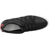 clarks laika run mens shoes trainers in black