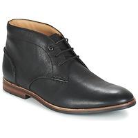 clarks broyd mid mens mid boots in black