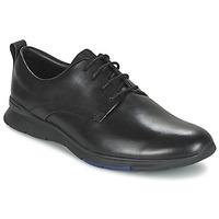 clarks tynamo walk mens shoes trainers in black