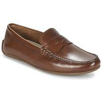 clarks reazor drive mens loafers casual shoes in brown