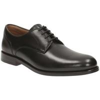 clarks coling walk mens wide formal shoes mens casual shoes in black