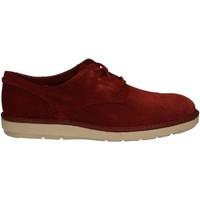 clarks 123284 shoes with laces man red mens casual shoes in red