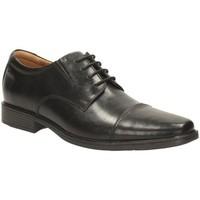 Clarks Tilden Cap Mens Formal Lace Up Shoes men\'s Shoes in black