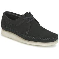 clarks desert london mens casual shoes in black