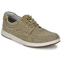 clarks norwin vibe mens shoes trainers in green