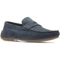 Clarks Reazor Drive Mens Smart Loafers men\'s Loafers / Casual Shoes in blue