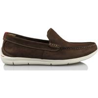 Clarks KARLOCK LANE men\'s Loafers / Casual Shoes in brown