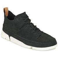 clarks trigenic flex mens shoes trainers in black