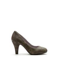 Classic Faux Leather Court Shoes