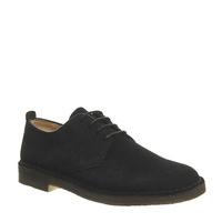 clarks originals desert london shoes black suede