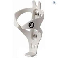 clarks cycle systems polycarbonate bottle cage colour white