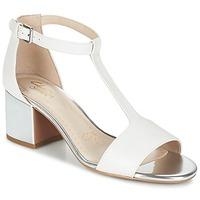 clarks barley belle womens sandals in white