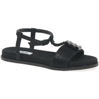 Clarks Agean Cool Womens Flat Sandals women\'s Sandals in black