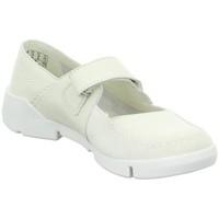 clarks tri amanda womens shoes pumps ballerinas in white