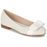 clarks festival game womens shoes pumps ballerinas in white