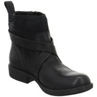 clarks merryn trail womens low ankle boots in black