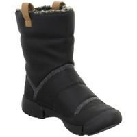 clarks tri aspen gtx womens low ankle boots in black