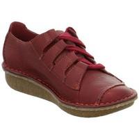 Clarks Funny Story women\'s Shoes (Trainers) in Red