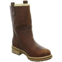 clarks cabin view womens high boots in brown