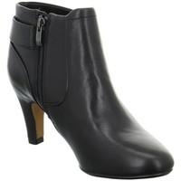 clarks lily belle ankle womens low ankle boots in black