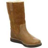 clarks glick elmfield womens high boots in brown