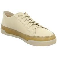 clarks hidi holly womens shoes trainers in beige