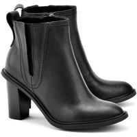 clarks kea blues womens low ankle boots in black