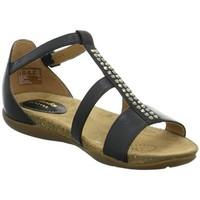 clarks autumn fresh womens sandals in black