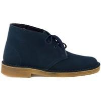 clarks desert boot w midnight womens shoes trainers in multicolour