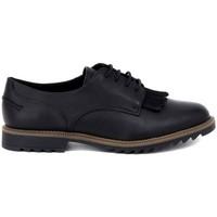 clarks griffin mabel black womens casual shoes in multicolour