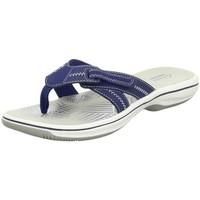 Clarks Brinkley Calm women\'s Flip flops / Sandals (Shoes) in blue