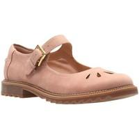 Clarks Griffin Marni Womens Wide Casual Shoes women\'s Shoes (Pumps / Ballerinas) in pink