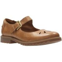 Clarks Griffin Marni Womens Wide Casual Shoes women\'s Shoes (Pumps / Ballerinas) in brown