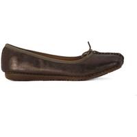 clarks freckle bronze womens shoes pumps ballerinas in multicolour