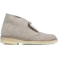 clarks womens sand desert suede boots womens mid boots in beige