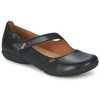 clarks felicia plum womens shoes pumps ballerinas in black