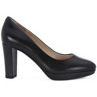 clarks 118842 womens court shoes in black