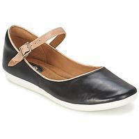 clarks feature film womens shoes pumps ballerinas in black