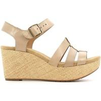 clarks 114937 wedge sandals women sand womens sandals in beige