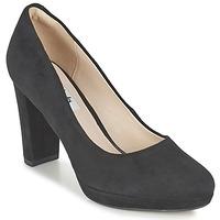 clarks kendra sienna womens court shoes in black