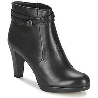 clarks kendra womens low ankle boots in black