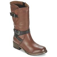 clarks volara melody womens high boots in brown