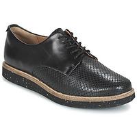 clarks glick darby womens casual shoes in black